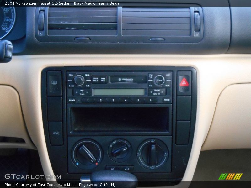 Black Magic Pearl / Beige 2001 Volkswagen Passat GLS Sedan