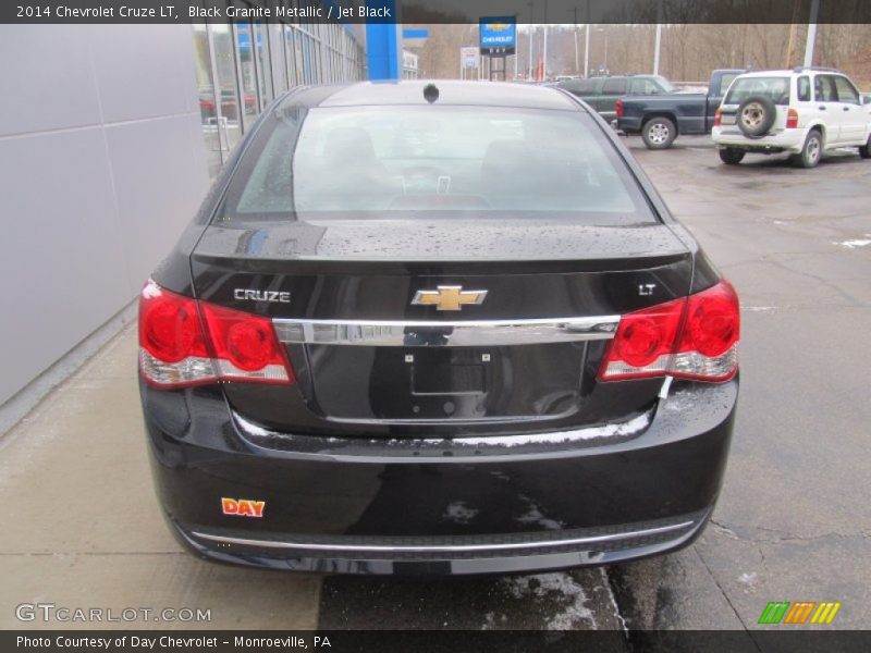 Black Granite Metallic / Jet Black 2014 Chevrolet Cruze LT