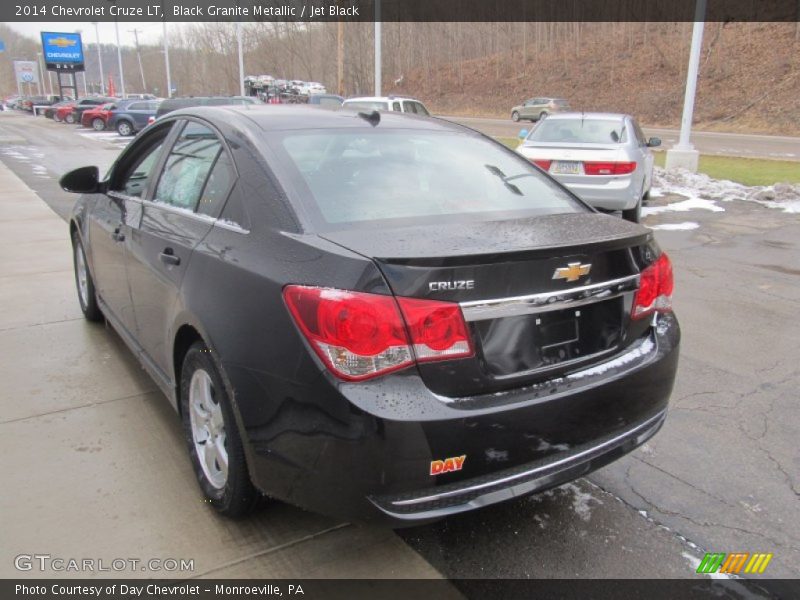 Black Granite Metallic / Jet Black 2014 Chevrolet Cruze LT