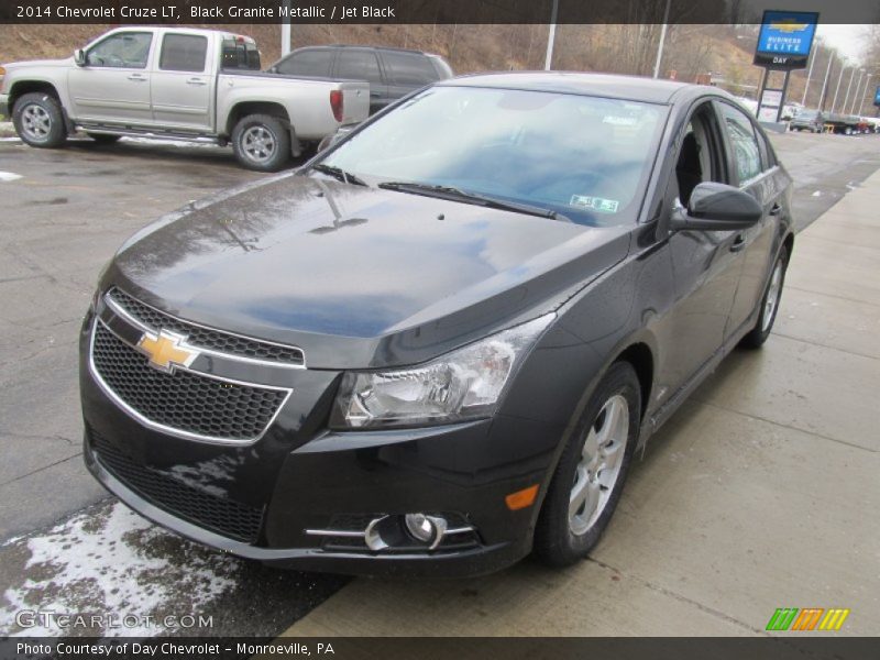 Black Granite Metallic / Jet Black 2014 Chevrolet Cruze LT