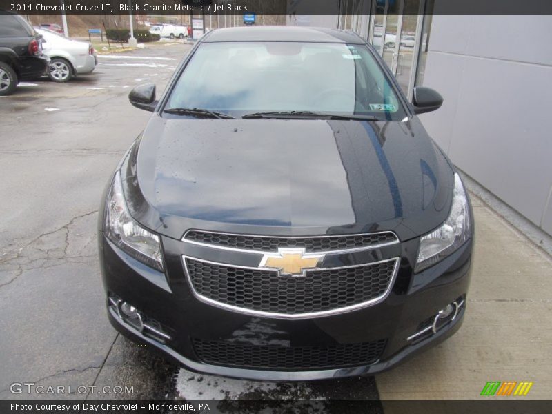 Black Granite Metallic / Jet Black 2014 Chevrolet Cruze LT