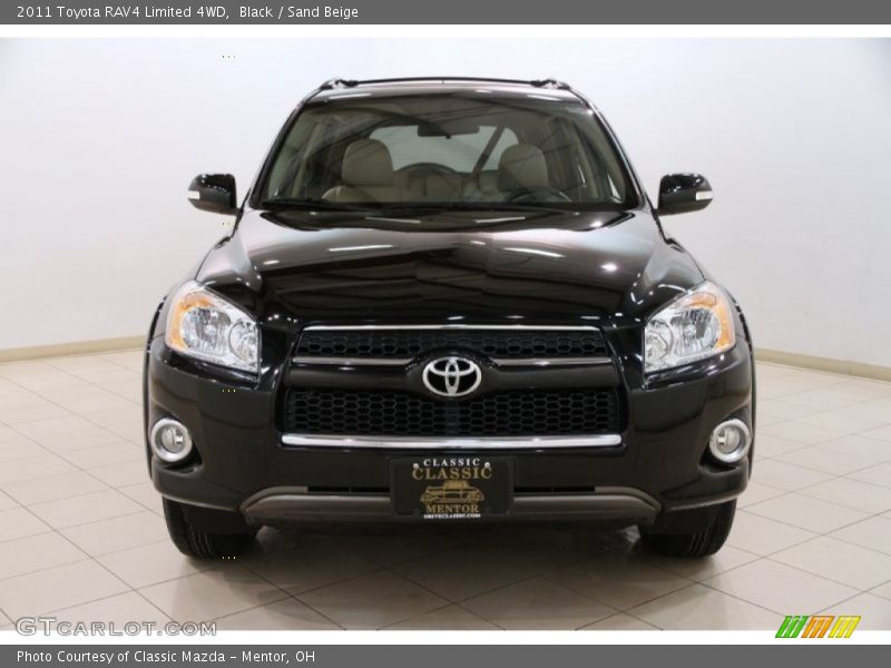 Black / Sand Beige 2011 Toyota RAV4 Limited 4WD