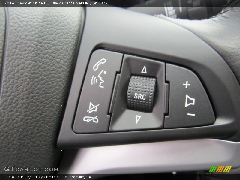 Black Granite Metallic / Jet Black 2014 Chevrolet Cruze LT