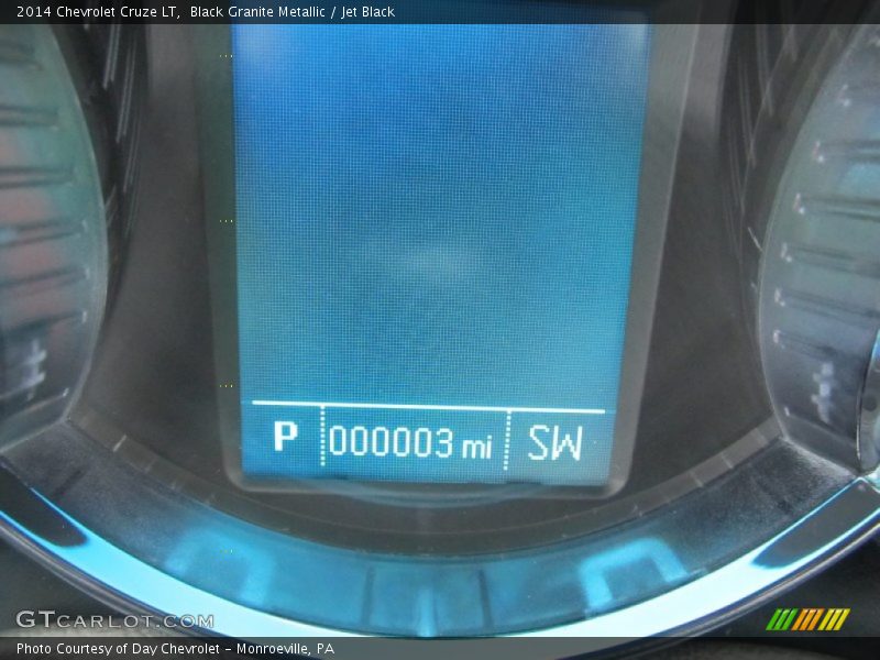 Black Granite Metallic / Jet Black 2014 Chevrolet Cruze LT