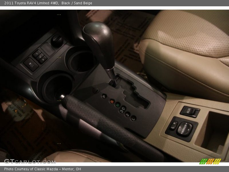 Black / Sand Beige 2011 Toyota RAV4 Limited 4WD
