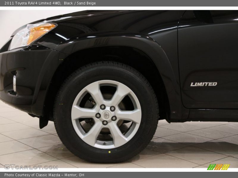 Black / Sand Beige 2011 Toyota RAV4 Limited 4WD