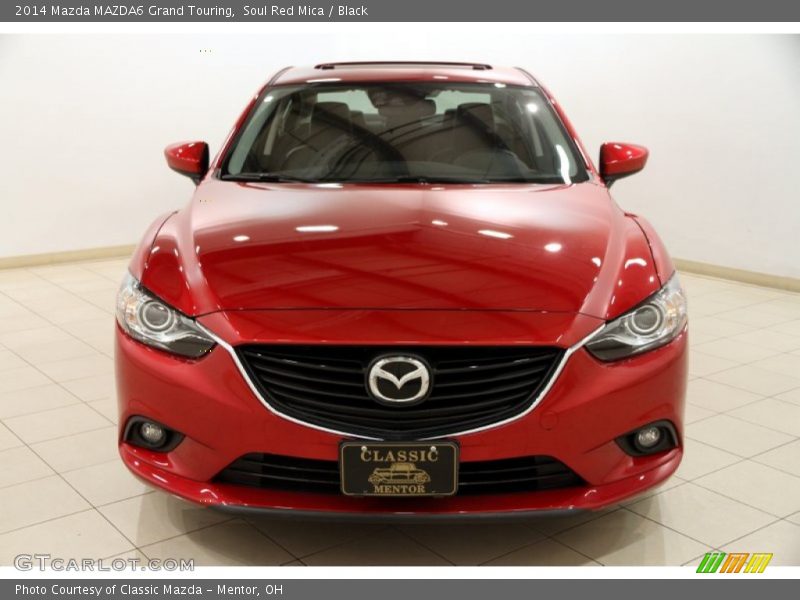 Soul Red Mica / Black 2014 Mazda MAZDA6 Grand Touring