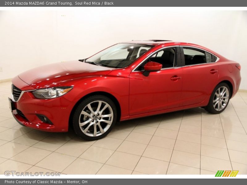 Soul Red Mica / Black 2014 Mazda MAZDA6 Grand Touring