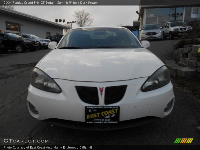 Summit White / Dark Pewter 2004 Pontiac Grand Prix GT Sedan