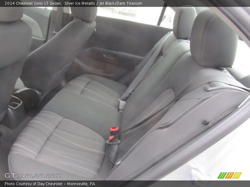 Silver Ice Metallic / Jet Black/Dark Titanium 2014 Chevrolet Sonic LT Sedan