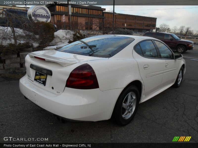Summit White / Dark Pewter 2004 Pontiac Grand Prix GT Sedan