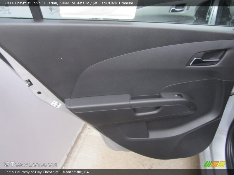 Silver Ice Metallic / Jet Black/Dark Titanium 2014 Chevrolet Sonic LT Sedan