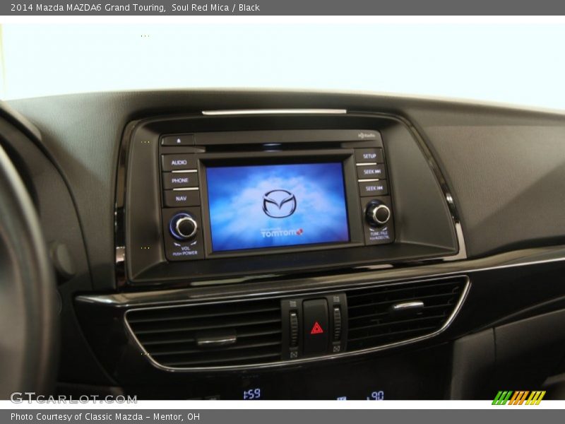 Soul Red Mica / Black 2014 Mazda MAZDA6 Grand Touring