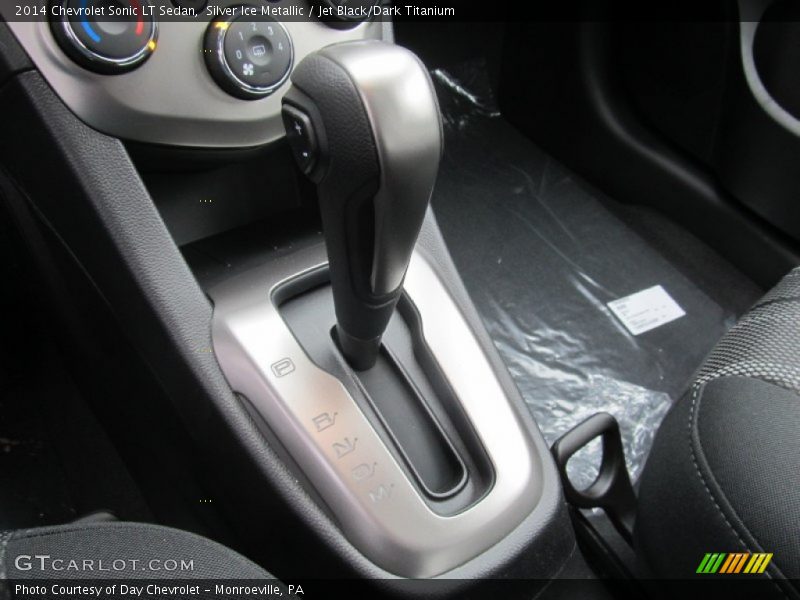 Silver Ice Metallic / Jet Black/Dark Titanium 2014 Chevrolet Sonic LT Sedan