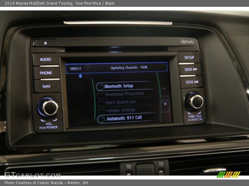 Soul Red Mica / Black 2014 Mazda MAZDA6 Grand Touring