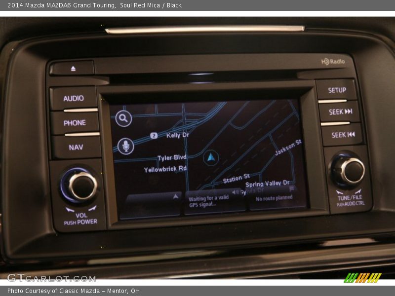 Soul Red Mica / Black 2014 Mazda MAZDA6 Grand Touring
