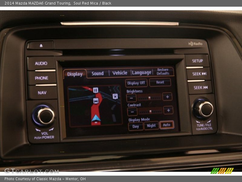 Soul Red Mica / Black 2014 Mazda MAZDA6 Grand Touring