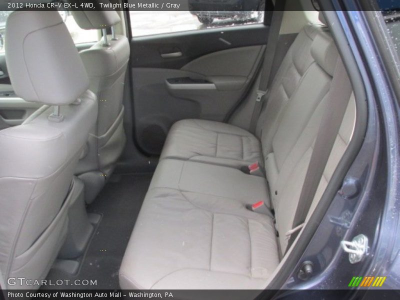 Twilight Blue Metallic / Gray 2012 Honda CR-V EX-L 4WD