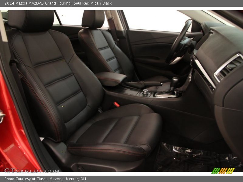 Soul Red Mica / Black 2014 Mazda MAZDA6 Grand Touring