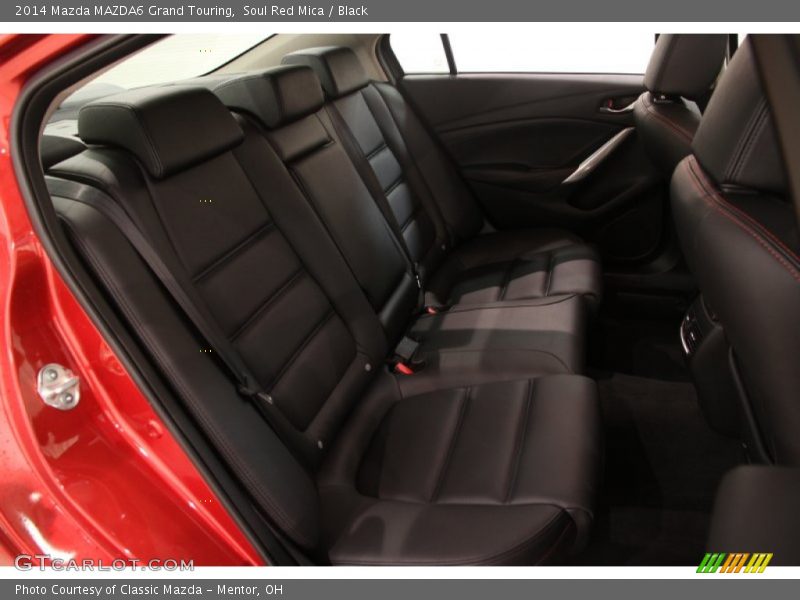 Soul Red Mica / Black 2014 Mazda MAZDA6 Grand Touring