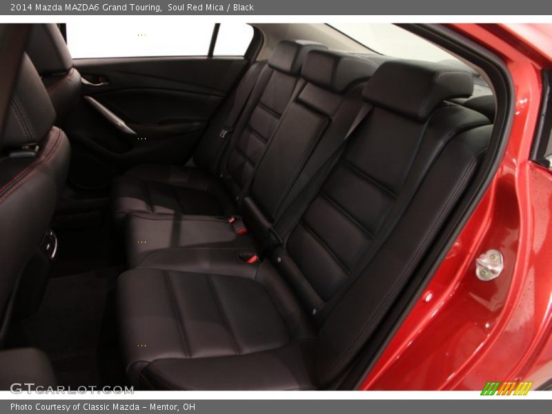 Soul Red Mica / Black 2014 Mazda MAZDA6 Grand Touring