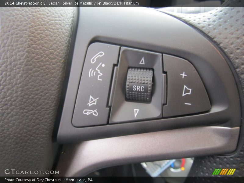 Silver Ice Metallic / Jet Black/Dark Titanium 2014 Chevrolet Sonic LT Sedan