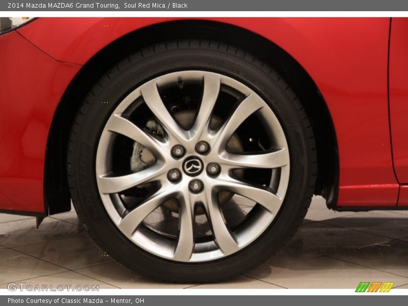 Soul Red Mica / Black 2014 Mazda MAZDA6 Grand Touring