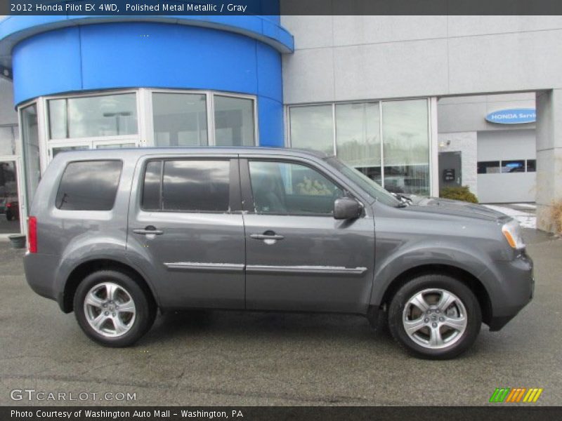 Polished Metal Metallic / Gray 2012 Honda Pilot EX 4WD