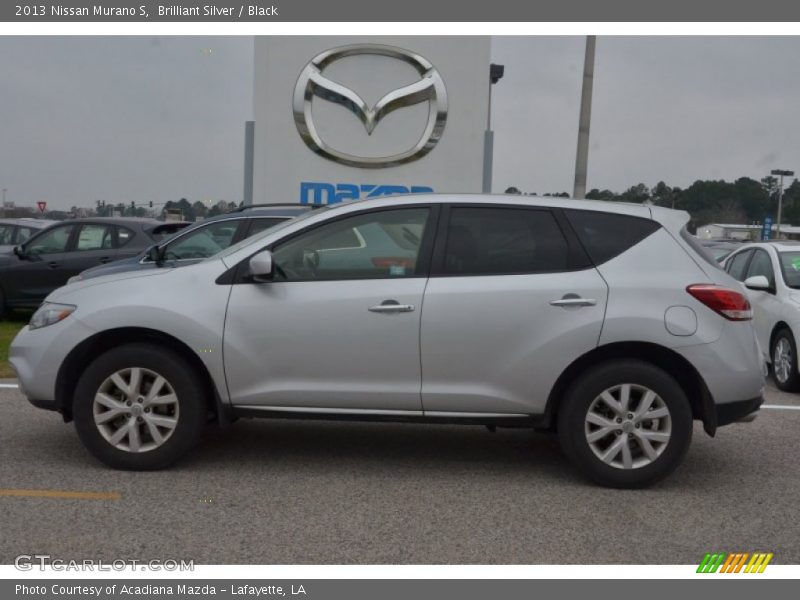 Brilliant Silver / Black 2013 Nissan Murano S