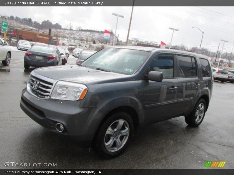 Polished Metal Metallic / Gray 2012 Honda Pilot EX 4WD