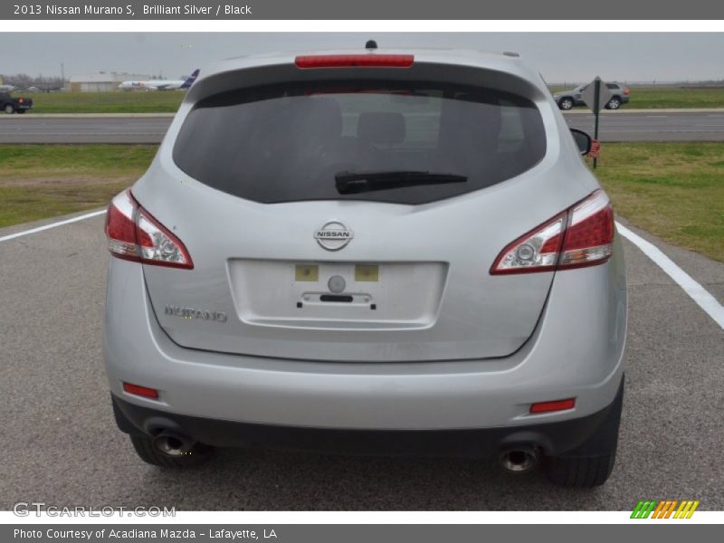 Brilliant Silver / Black 2013 Nissan Murano S