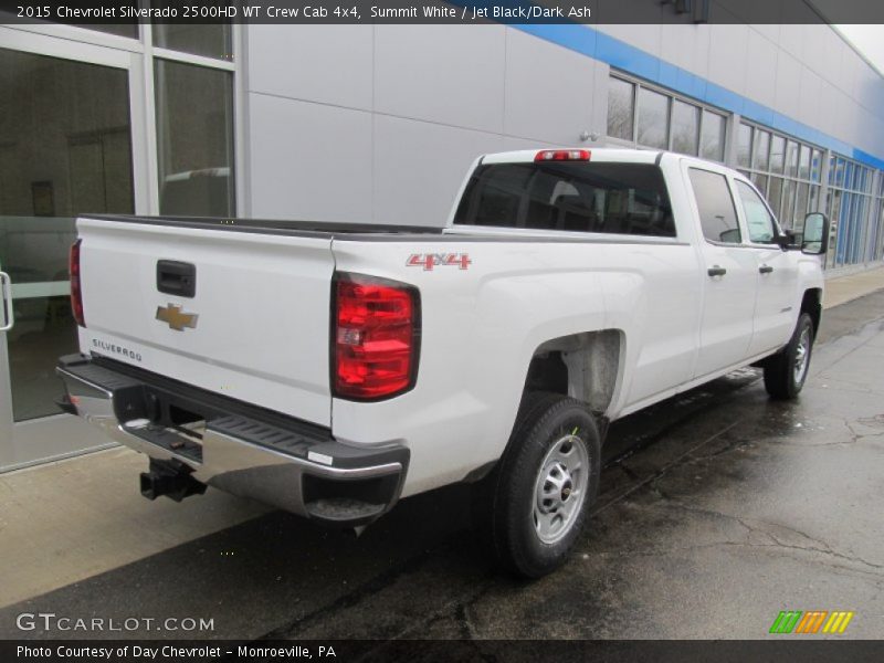 Summit White / Jet Black/Dark Ash 2015 Chevrolet Silverado 2500HD WT Crew Cab 4x4
