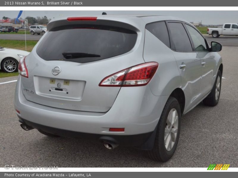 Brilliant Silver / Black 2013 Nissan Murano S