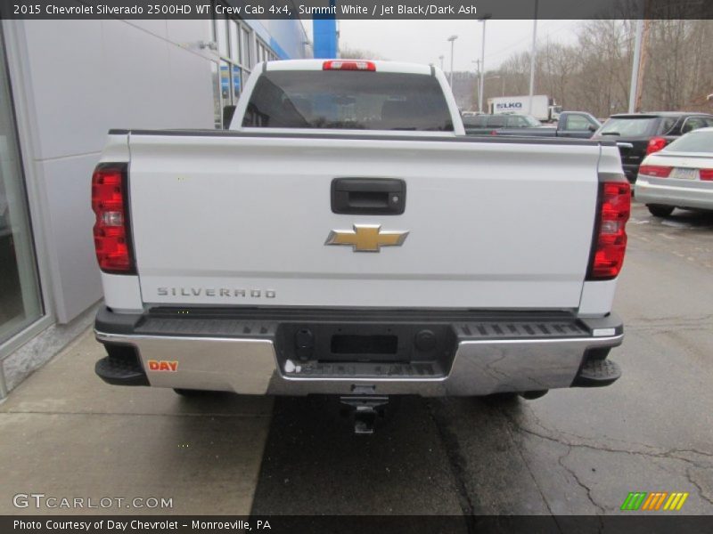 Summit White / Jet Black/Dark Ash 2015 Chevrolet Silverado 2500HD WT Crew Cab 4x4