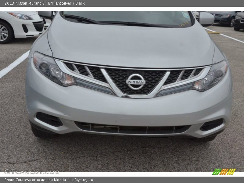 Brilliant Silver / Black 2013 Nissan Murano S