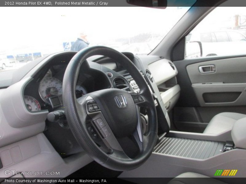 Polished Metal Metallic / Gray 2012 Honda Pilot EX 4WD