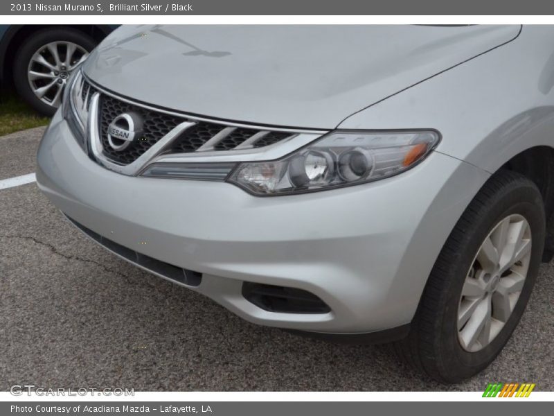 Brilliant Silver / Black 2013 Nissan Murano S