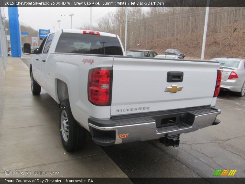 Summit White / Jet Black/Dark Ash 2015 Chevrolet Silverado 2500HD WT Crew Cab 4x4