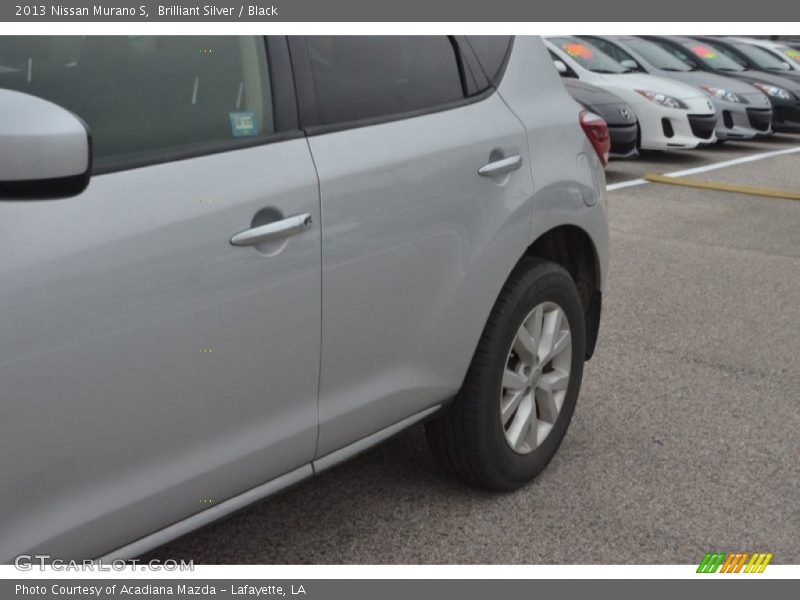 Brilliant Silver / Black 2013 Nissan Murano S