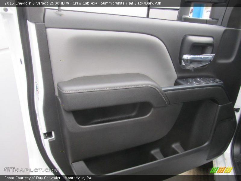 Summit White / Jet Black/Dark Ash 2015 Chevrolet Silverado 2500HD WT Crew Cab 4x4