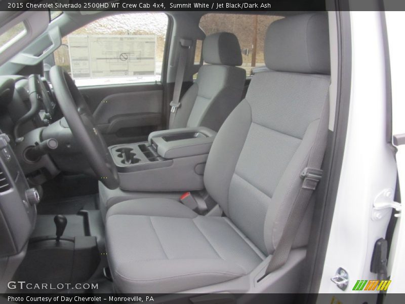 Front Seat of 2015 Silverado 2500HD WT Crew Cab 4x4