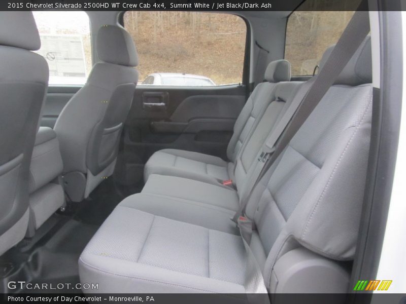Rear Seat of 2015 Silverado 2500HD WT Crew Cab 4x4
