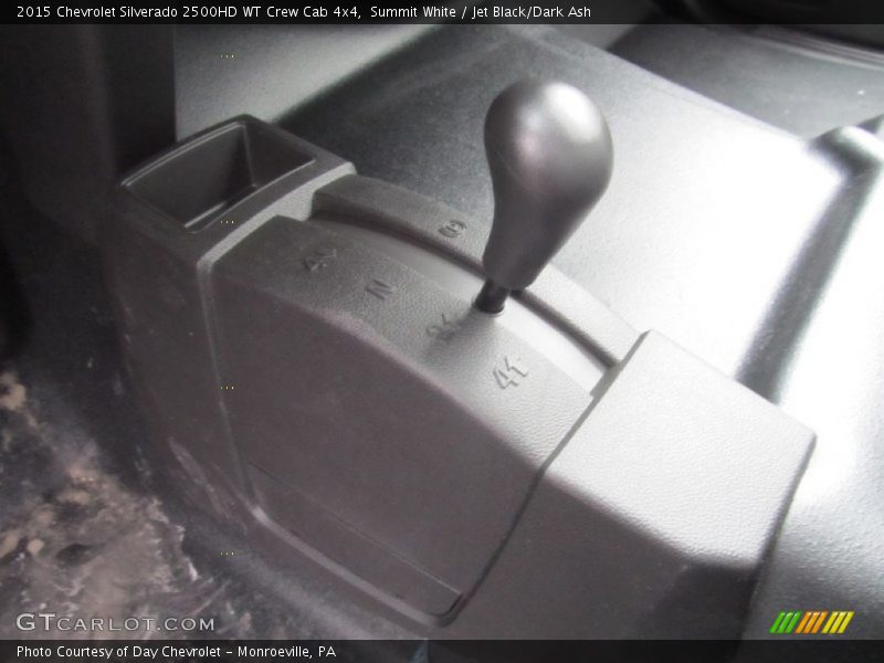Summit White / Jet Black/Dark Ash 2015 Chevrolet Silverado 2500HD WT Crew Cab 4x4