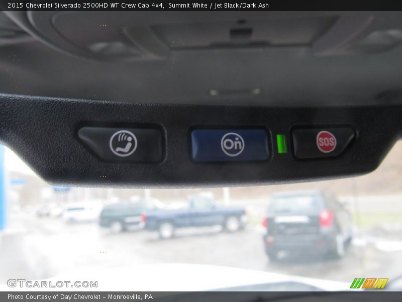 Summit White / Jet Black/Dark Ash 2015 Chevrolet Silverado 2500HD WT Crew Cab 4x4