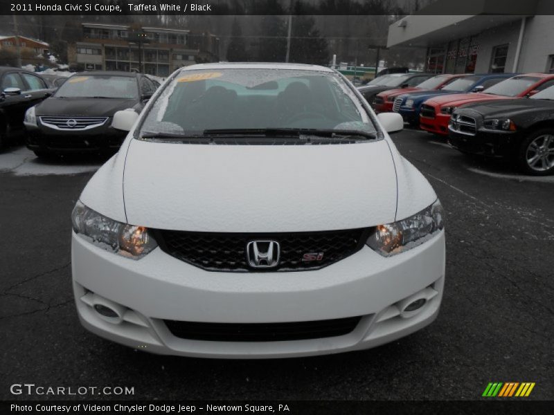 Taffeta White / Black 2011 Honda Civic Si Coupe