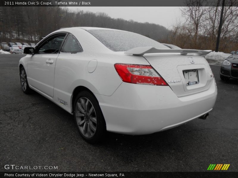 Taffeta White / Black 2011 Honda Civic Si Coupe