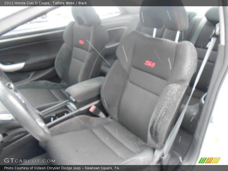 Taffeta White / Black 2011 Honda Civic Si Coupe