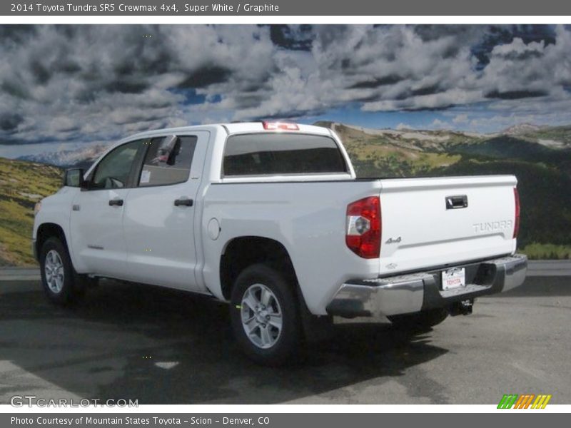Super White / Graphite 2014 Toyota Tundra SR5 Crewmax 4x4