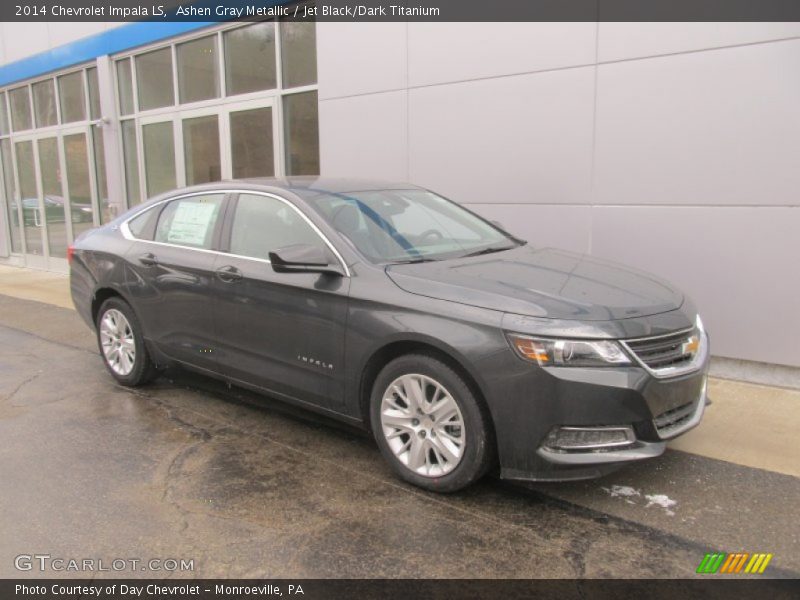 Ashen Gray Metallic / Jet Black/Dark Titanium 2014 Chevrolet Impala LS