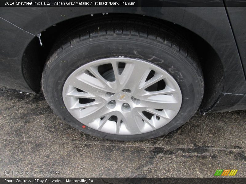 Ashen Gray Metallic / Jet Black/Dark Titanium 2014 Chevrolet Impala LS